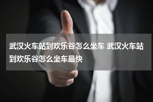 武汉火车站到欢乐谷怎么坐车 武汉火车站到欢乐谷怎么坐车最快