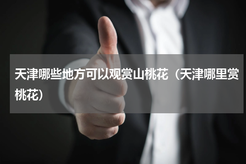天津哪些地方可以观赏山桃花（天津哪里赏桃花）