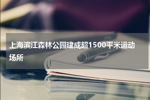 上海滨江森林公园建成超1500平米运动场所