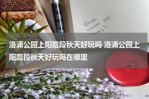 洛浦公园上阳路段秋天好玩吗 洛浦公园上阳路段秋天好玩吗在哪里