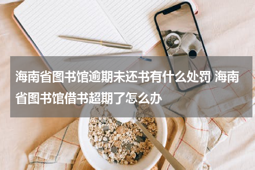 海南省图书馆逾期未还书有什么处罚 海南省图书馆借书超期了怎么办