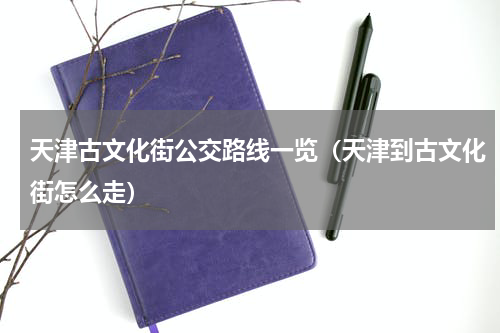 天津古文化街公交路线一览（天津到古文化街怎么走）