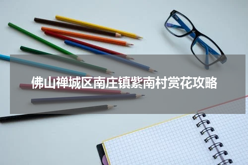 佛山禅城区南庄镇紫南村赏花攻略