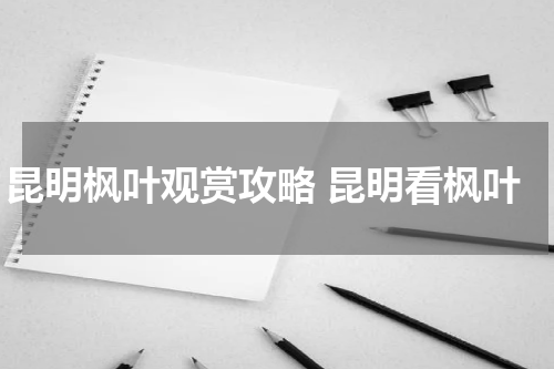 昆明枫叶观赏攻略 昆明看枫叶