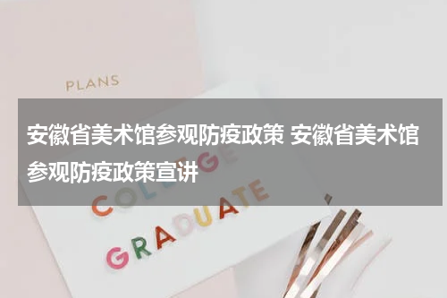 安徽省美术馆参观防疫政策 安徽省美术馆参观防疫政策宣讲