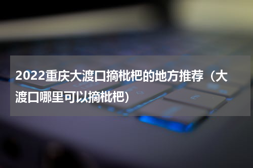 2022重庆大渡口摘枇杷的地方推荐（大渡口哪里可以摘枇杷）