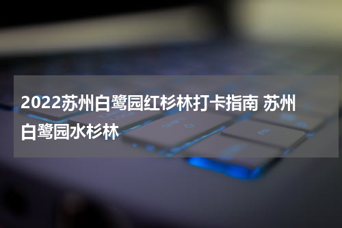 2022苏州白鹭园红杉林打卡指南 苏州白鹭园水杉林
