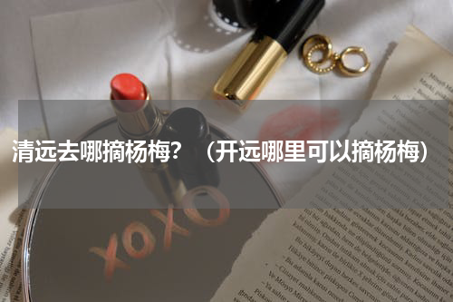 清远去哪摘杨梅？（开远哪里可以摘杨梅）