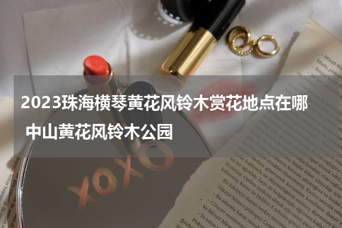 2023珠海横琴黄花风铃木赏花地点在哪 中山黄花风铃木公园