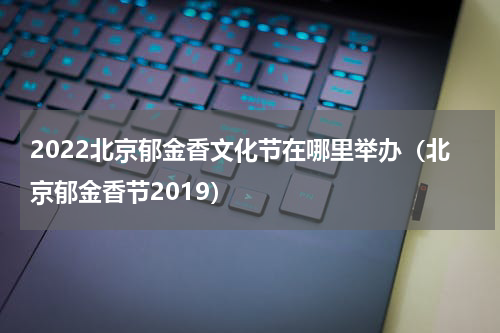 2022北京郁金香文化节在哪里举办（北京郁金香节2019）