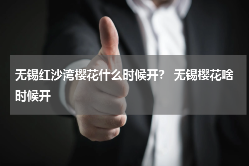 无锡红沙湾樱花什么时候开？ 无锡樱花啥时候开