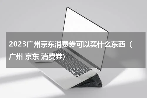 2023广州京东消费券可以买什么东西（广州 京东 消费券）