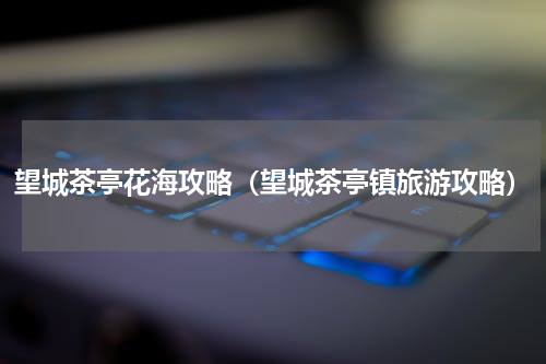 望城茶亭花海攻略（望城茶亭镇旅游攻略）
