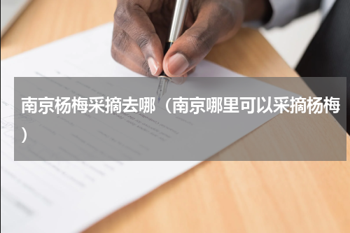 南京杨梅采摘去哪（南京哪里可以采摘杨梅）