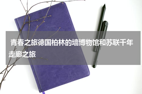  青春之旅德国柏林的墙博物馆和苏联千年走廊之旅