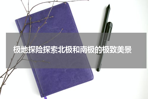  极地探险探索北极和南极的极致美景