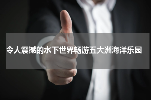  令人震撼的水下世界畅游五大洲海洋乐园