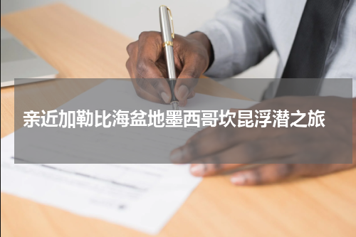  亲近加勒比海盆地墨西哥坎昆浮潜之旅