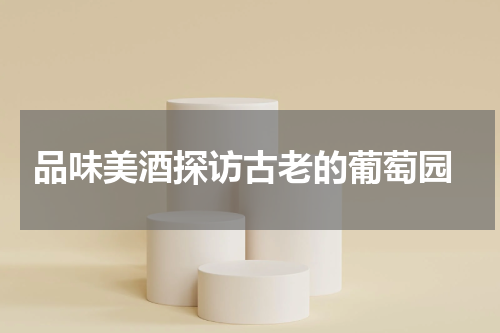  品味美酒探访古老的葡萄园
