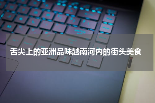  舌尖上的亚洲品味越南河内的街头美食