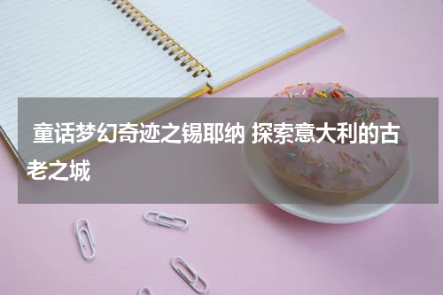  童话梦幻奇迹之锡耶纳 探索意大利的古老之城