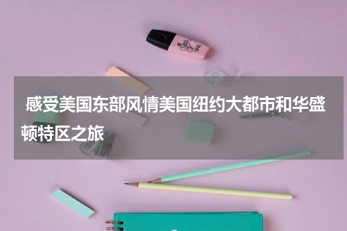  感受美国东部风情美国纽约大都市和华盛顿特区之旅