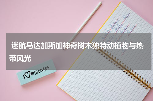  迷航马达加斯加神奇树木独特动植物与热带风光