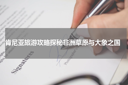  肯尼亚旅游攻略探秘非洲草原与大象之国