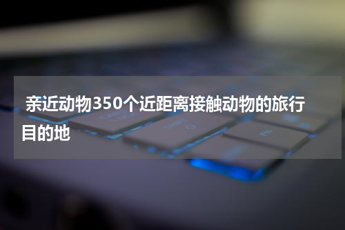 亲近动物350个近距离接触动物的旅行目的地