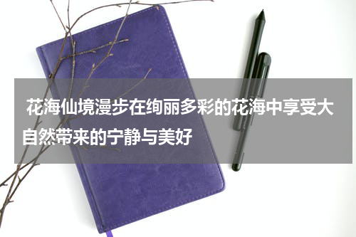  花海仙境漫步在绚丽多彩的花海中享受大自然带来的宁静与美好