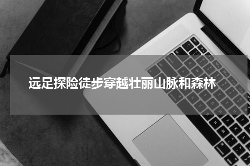  远足探险徒步穿越壮丽山脉和森林