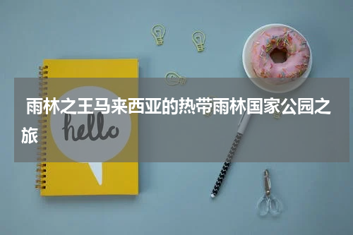 雨林之王马来西亚的热带雨林国家公园之旅
