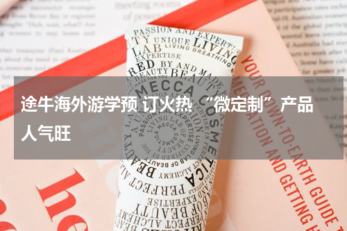 途牛海外游学预 订火热 “微定制”产品人气旺